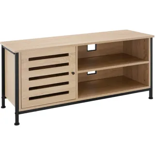 Tectake Galway TV-Board 110 x 41,5 x 50,5 cm Braun Holzwerkstoff