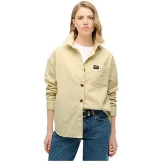 Superdry Chunky Cord Überhemd - Birch - XS