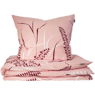SCHIESSER Bettwäscheset Annic - Renforcé - 2-teilig - 155 x 220 cm - Rosa