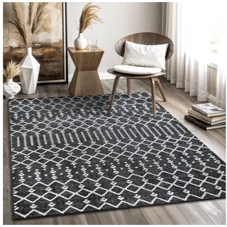 Sanat Teppich schwarz B/L: ca. 200x140 cm – schwarz