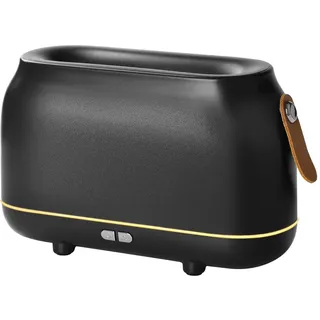 Aroma Diffuser für Duftöle,GeeRic 200ml Ultraschall Luftbefeuchter,Flammeneffekt Diffusor für ätherische Öle,Raumbefeuchter Aromatherapie Öle Duftlampe mit 7 Farben LED Leichte