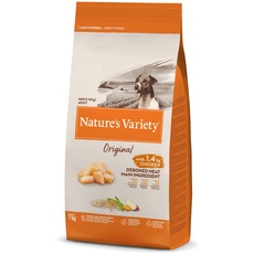 Nature's Variety Original – Trockenfutter für ausgewachsene Hunde Kleiner Rassen mit Huhn ohne Knochen – 7 kg