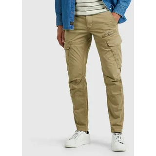 PME LEGEND Cargohose »Nordrop Stretch Twill« mit Logo Stickerei, beige