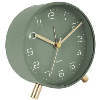 Wecker aus mattem Metall Lofty