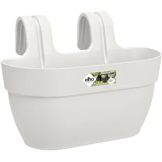 Elho Blumenkasten Vibia Campana M 36 cm x 24 cm x 26 cm Seidenweiß