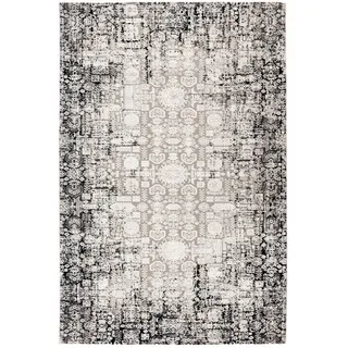 Obsession Webteppich , Grau, Schwarz, Beige , Textil , meliert , rechteckig , 120x170 cm , Oeko-Tex® Standard 100 , für Fußbodenheizung geeignet, lichtunempfindlich, pflegeleicht, leicht zusammenrollbar, rutschfeste Unterfläche , Teppiche und Böden, Teppiche, Webteppiche