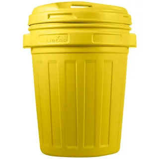 Bin Polyethylen, Gelb, Höhe 62, 70Lt