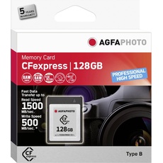 Bild AgfaPhoto Prof. High Speed R1500/W500 CFexpress Type B 128GB (10440)