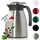 Kaffeekanne thermo für langanhaltende Isolation/Thermoskanne Silber