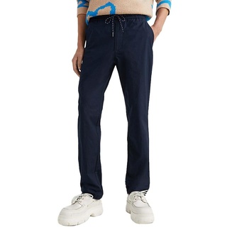 Tommy Hilfiger Herren Hose Chelsea Poplin Papertouch Stoffhose, Blau (Desert Sky), 34W / 34L