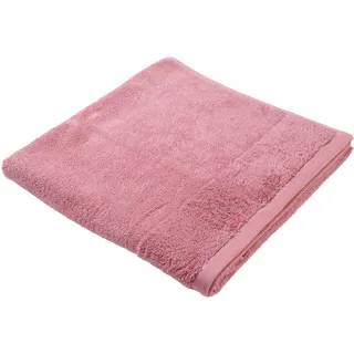Bio:Vio Badetuch , Mauve , Textil , Uni , 90x180 cm , Gots , Heimtextilien, Badtextilien, Badetücher