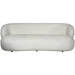DRW 3-Sitzer-Sofa, Wolkenstil, Weiß, 231 x 78 x 91 cm