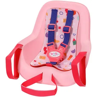 BABY BORN Puppenfahrradsitz bunt rosa