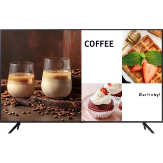Samsung BE55C-H Digital Signage Flachbildschirm 139,7 cm (55") LED WLAN 4K Ultra HD Schwarz Eingebauter Prozessor Tizen