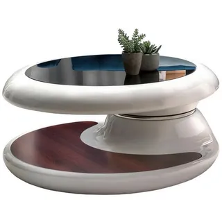 SalesFever Couchtisch 90x90x42 cm Weiß