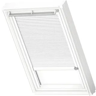 VELUX Dachfenster Wabenplissee weiß mit weißem Alu-Rahmen elektronisch FMC M04 1