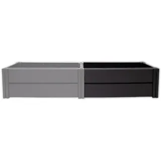 KHW Erweiterungsset für Hochbeet Demeter 82 x 44 x 31 cm Grau
