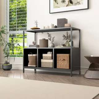 Coemo Sideboard Chicago aus Metall mit 3 Fächern