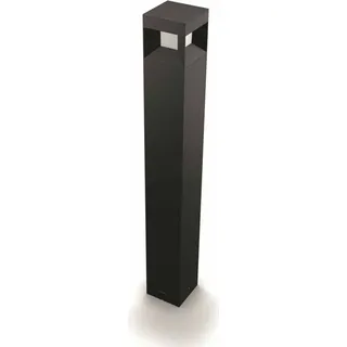 Philips Wegeleuchte Aluminium/Kunststoff/Metall 77,0 cm 1x8 W Schwarz