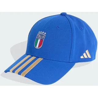 adidas Italy Football Kappe - Bold Blue / Hazy Beige - 54 cm