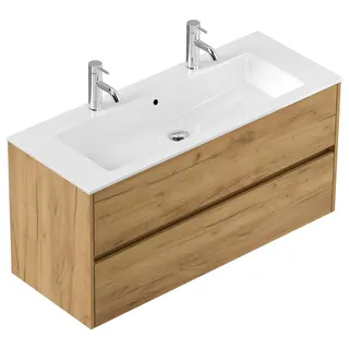 Posseik Limes Doppel-Waschtisch 120 x 46,5 cm