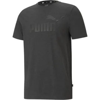 Puma ESS No. 1 Logo Heather Tee grau L