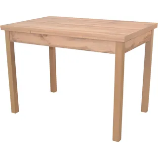 Hofmann Living And More Ausziehtisch 67 x 75 x 75 cm braun