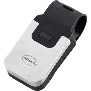 Rösle Taschenlampe 16 cm Silikon schwarz