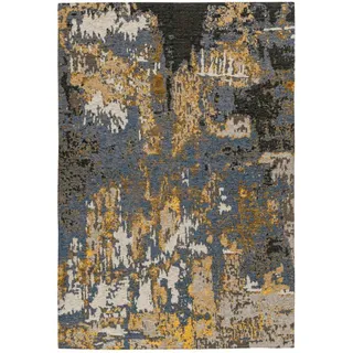 Kayoom Teppich , Blau , Textil , Vintage , rechteckig , 120x180 cm , pflegeleicht , Teppiche und Böden, Teppiche, Webteppiche