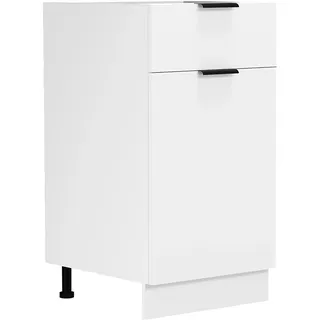 VCM Unterschrank »Küchenschrank 40 cm Unterschrank Schublade Fasola«, weiß