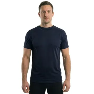 Icebreaker 200 Oasis Short Sleeve Crewe Blau XXL