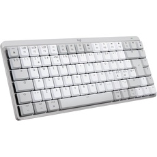 Logitech MX Mechanical Mini for Mac - Minimalist Wireless Illuminated Performance Keyboard Pale Grey - UK - Tastaturen - Englisch - UK - Grau