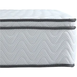 Arensberger Taschenfederkernmatratze Viktoria Höhe 25cm 120x200cm , Weiß , Textil , H2 + H3 , 120x200 cm , Schlafzimmer, Matratzen, Taschenfederkernmatratzen