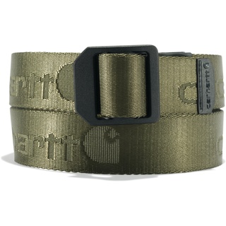 CARHARTT Nylon Webbing Ladder Lock Gürtel - Army green M