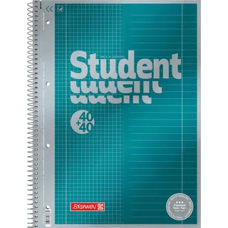 Brunnen Collegeblock Premium Student Duo A4 Lineatur 28+27