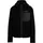 Damen JUHA-Z High-Loft Fleece Jacke Kapuze black 38