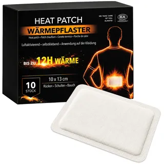 IEA Medical Wärmepflaster 10er Box - Wärme für die ganze Familie Pflaster 10 St weiss