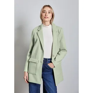 STREET ONE Outdoorjacke mit Reverskragen grün 40 EU