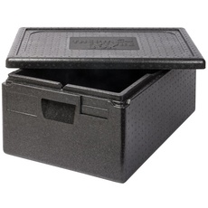 Bild von GN 1/1 Premium Thermobox Kühlbox, Transportbox Warmhaltebox und Isolierbox mit Deckel,39 Liter 60 x 40 Thermobox,Thermobox aus EPP (expandiertes Polypropylen)