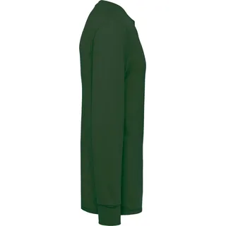WK. Designed To Work Umweltfreundliches Uni-T-Shirt mit langen Ärmeln - Grün