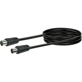 Schwaiger Antennen Anschlusskabel 1,5 m Schwarz