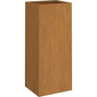 vidaXL Pflanzkübel 32x29x75 cm Cortenstahl - Braun