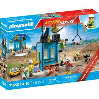 Playmobil Action Baustelle 71650