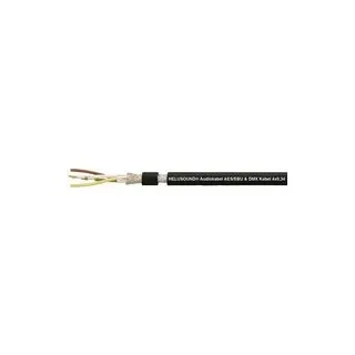 HELU 400033 Kombikabel 4 x 0.34 mm2 Schwarz Meterware