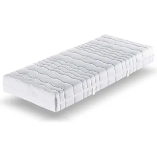Betten-ABC Visco-50 7-Zonen-Visco- Kaltschaummatratze mit Exclusiv-Cool Life® Bezug, - 100x200