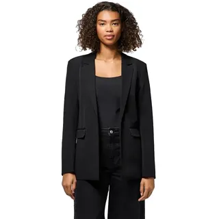 Pieces Bozzy Blazer - Black / Leo Print - XL