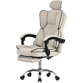 ML-Design Bürostuhl Kunststoff Beige