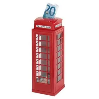GoKi Spardose 14091 mit Telefonzellendesign