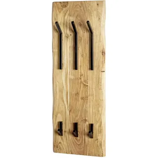 Haku-Möbel Wandgarderobe Urban Collective 36 x 100 x 12 cm Schwarz