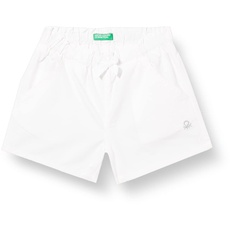 United Colors of Benetton Mädchen Short 4AC759H00 Badehose, Bianco 101, 68